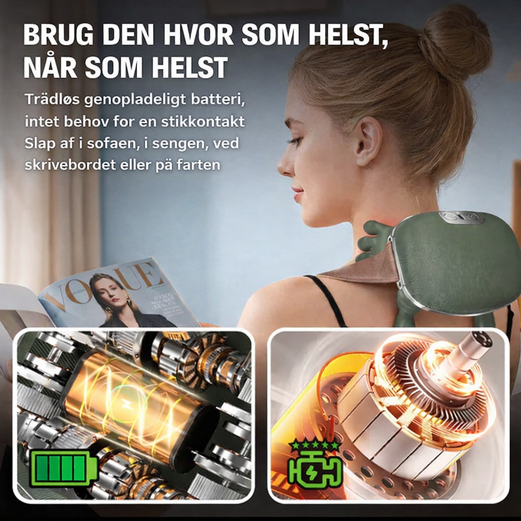 VelHånd – Massage til nakke og ryg