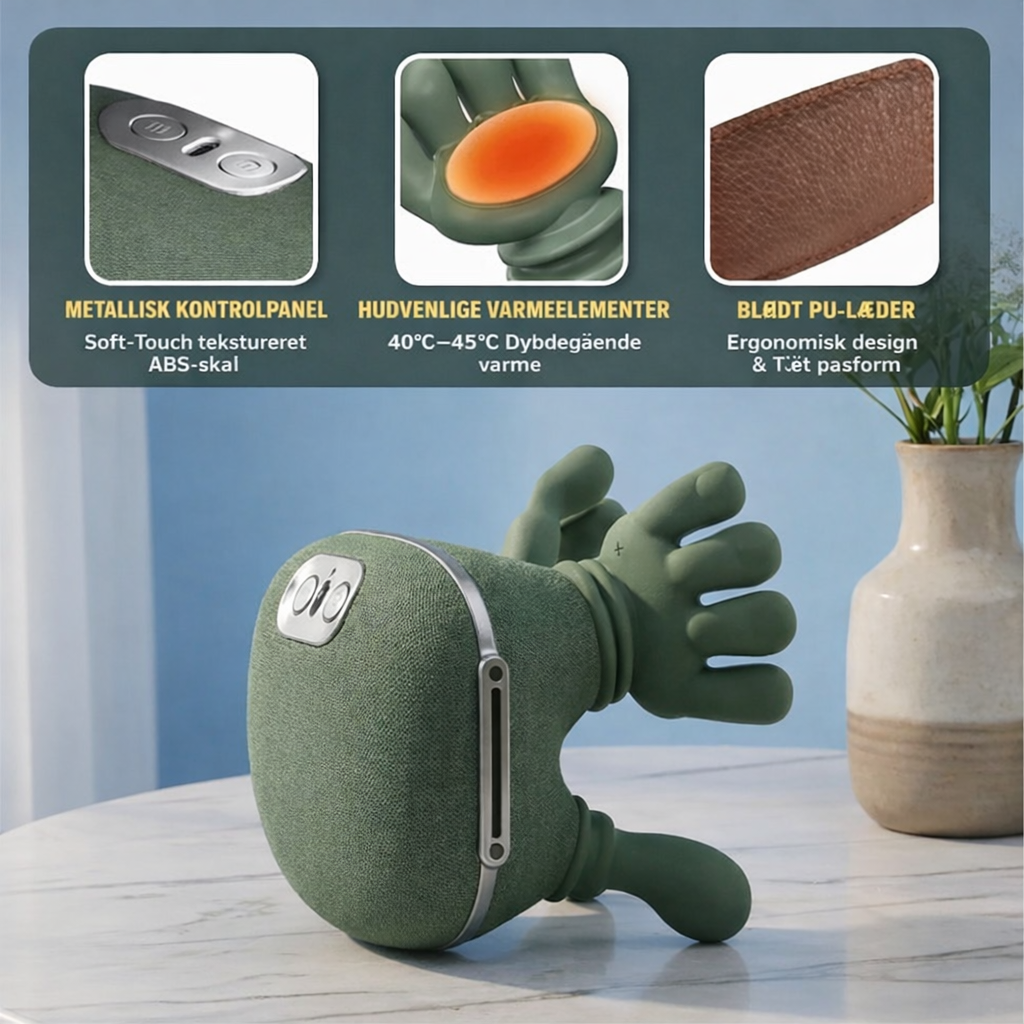 VelHånd – Massage til nakke og ryg